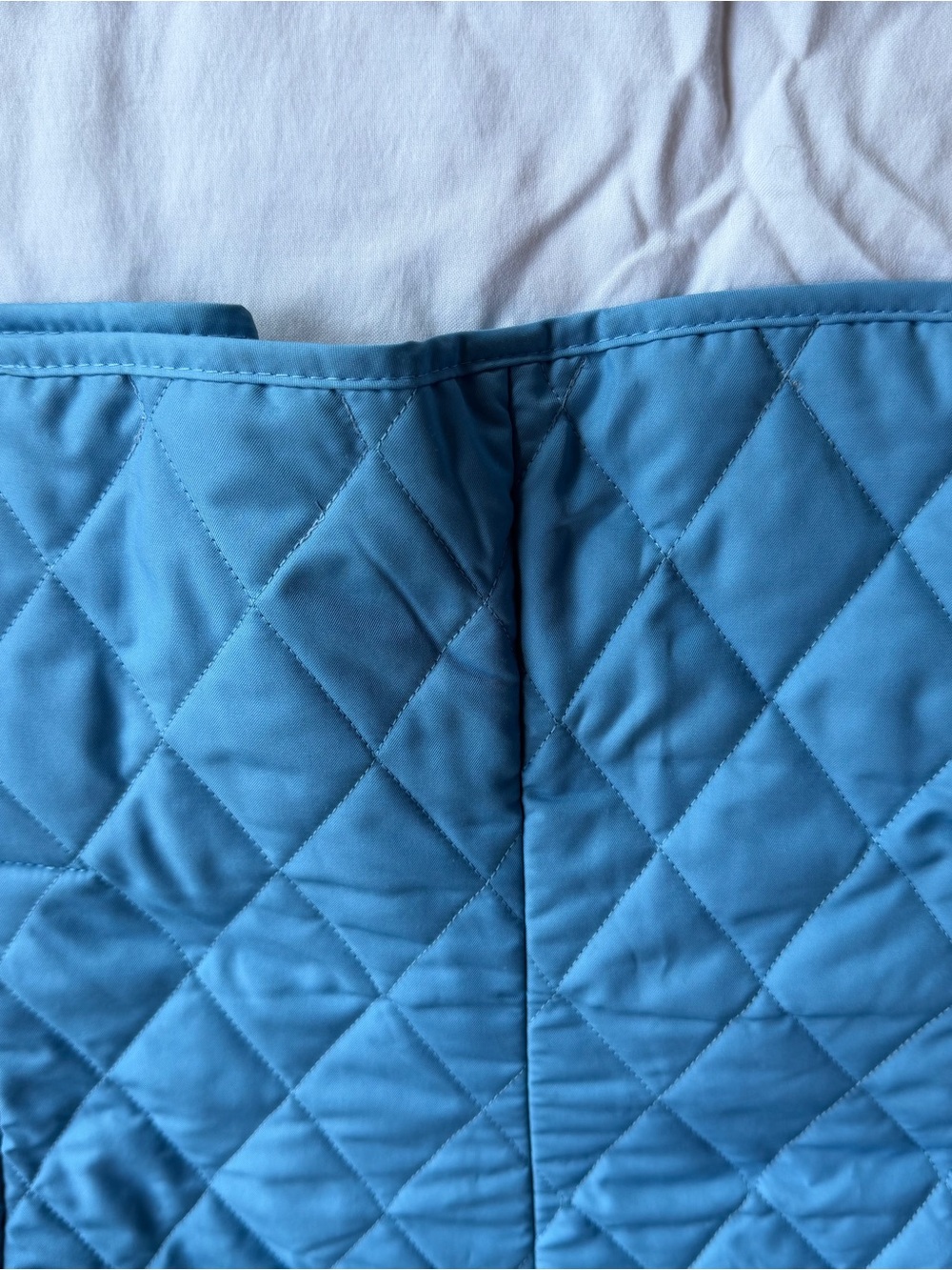 Women’s Burberry Quilted Light Blue Coat - size Small/Medium - Picture 6 of 10